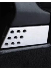 Rennline Perforated Aluminum Interior Door Handle Set Porsche 993 1994-1998                                     - DH10      SILVER - Image 2